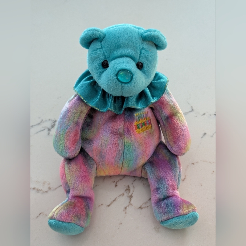 💚Beanie Baby December - EUC - Birthday Bear